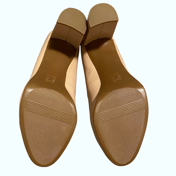 ✨SOLD✨Naturalizer Women’s Berlin Chunky High Heel Platform Pump, Nude/Beige, 10W - Picture 9 of 9
